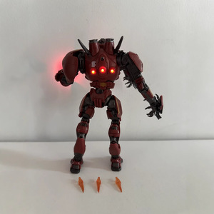 NECA pour <span class=keywords><strong>Storm</strong></span> Red Mecha Robots Luminous Edition PVC Joint Movable Hand-made Model Tide Play Toy - Product Image 2