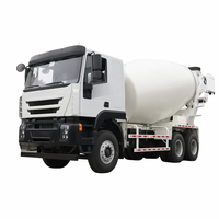 Camion malaxeur à béton 6X4 14m de bonne/haute qualité à prix raisonnable avec moteur et boîte de vitesses, norme d'émission Euro, haute efficacité
