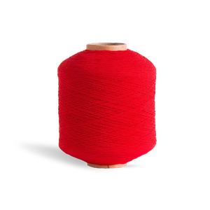 Filato all'ingrosso 907575 poliestere filato elastico filo di gomma filato doppio ricoperto per calzini - Product Image 3