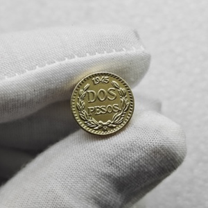 Pièces de monnaie commémoratives de style antique du Mexique 1945, 2 pesos, cadeaux, décoration de la maison - Product Image 3