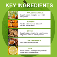 Capsules de vinaigre de cidre de pomme de qualité supérieure à haute puissance Vitamine C Aide à soutenir la santé des articulations et des muscles Capsule Supplément de santé