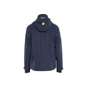 BLAKLADER - 448319178633XL Chaqueta impermeable stretch Azul marino oscuro/Amarillo-EAN 7330509947784 PROTECCIÓN PARA TODOS LOS TIEMPOS - Product Image 2