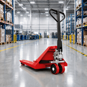 รถยกพาเลทแบบแมนนวล รุ่นประหยัด 3000 กก. OEM <span class=keywords><strong>BF</strong></span>-C ซีรีส์ <span class=keywords><strong>ยาง</strong></span>โพลียูรีเทนสำหรับทุกพื้นผิว แข็งแรงทนทาน - Product Image 2