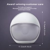 Manuel pour la collecte de lait maternel en silicone médical de style courbe, sans BPA, anti-fuite, avec bec verseur, pour les mamans allaitantes, le bureau et les voyages