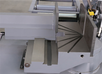 Máquina de sierra de cinta automática industrial para acero con motor y transmisión por engranajes para corte de metales