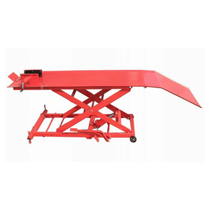Plate-forme hydraulique résistante de ciseaux de réparation de <span class=keywords><strong>garage</strong></span> de table élévatrice de <span class=keywords><strong>moto</strong></span> avec la rampe détachable - Product Image 5