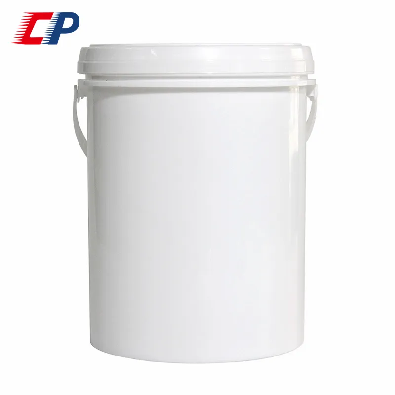 Custom large volume food grade material 3l 5l 6 liter plastic bucket with smell-proof lids