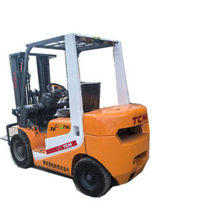 Offre Spéciale TCM 3ton diesel bas prix Japon origine chariot élévateur d'occasion avec Japon ISUZU moteur chariot élévateur à vendre - Product Image 1