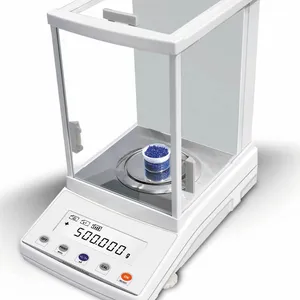 جهاز قياس المواد المُحلل LCD JA 0001 وزن 600 جم لأغراض الطعام مقياس ذهبي RS232 وصلة USB للمعاملات