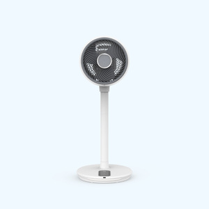 9 Inch Household Floor Air Circulator <b>Fan</b> Standing <b>Remote</b> <b>Control</b> Timer Bedroom <b>Fan</b> Dual-purpose Platform Electric - Product Image 2
