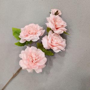 Trung Quốc Nhà Máy Của Chất Lượng 5-Đầu Dài Chi Nhánh Tuyết Tăng Chất Lượng Tốt Nhân Tạo Trang Trí Đám Cưới Hoa 3-Đầu Tuyết Tăng Cadbury - Product Image 1