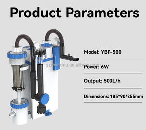 Filtre d'<span class=keywords><strong>aquarium</strong></span> 3 en 1 à suspendre, filtre externe biochimique pour <span class=keywords><strong>aquarium</strong></span>, collecteur de déchets, générateur d'oxygène - Product Image 2