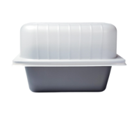 Boîte à crème glacée polyvalente en PP de qualité alimentaire pour le stockage d'ingrédients de desserts professionnels