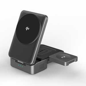 Xu hướng sản phẩm <span class=keywords><strong>2025</strong></span> <span class=keywords><strong>New</strong></span> arrivals thiết bị điện tử qi2 15 Wát xách tay có thể gập lại MAGNETIC 3 trong 1 sạc không dây cho Apple - Product Image 3