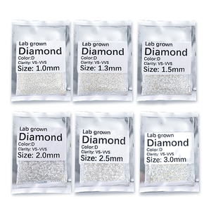 Starsgem 3.0MM卸売ダイヤモンドラボ成長Hpht対クラリティDEFクリアラウンド近接ラボダイヤモンド - Product Image 2