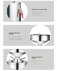 Tebak hạnh nhân dán Mài sản xuất thiết bị Sản xuất keo Mill bơ hạnh nhân máy - Product Image 3