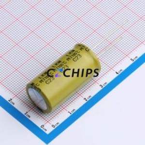 Condensateur électrolytique en aluminium à montage traversant LKMI3152K471FF, montage traversant, D16xL31.5mm 470uF 0%~+20% 120V 16mm - Product Image 2