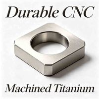 Composants usinés CNC en titane pour prototypage rapide, usinage par électroérosion à fil, tolérance +/-0,01 mm pour la production de masse à faible volume, drones, robotique