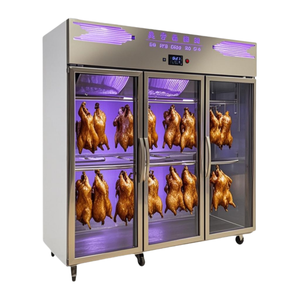 Exhibidor Refrigerado Comercial para Jamón Ibérico Español, Panceta <span class=keywords><strong>de</strong></span> <span class=keywords><strong>Cerdo</strong></span> Crujiente, Acero Inoxidable, Sistema <span class=keywords><strong>de</strong></span> Colgado Multicapa, Control Inteligente - Product Image 6