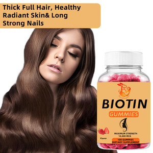 Factory Wholesale <b>Biotin</b> <b>Gummies</b> Dietary Supplements with Sodium <b>Biotin</b> Strawberry Flavor Herbal Supplements Natural <b>Gummies</b> - Product Image 3