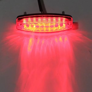 Universel Pour ATV <span class=keywords><strong>Quad</strong></span> Kart Cafe Racer Indicateur Lampe Moto <span class=keywords><strong>Feu</strong></span> De Frein Arrière LED Feux Arrière - Product Image 4