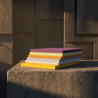 Panneaux acoustiques modernes en polyuréthane en forme de pyramide, insonorisants pour studios, salons, hôtels - Conception 3D possible
