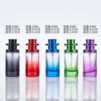 Flacon de parfum en verre pressurisé cylindrique de 5 ml, nouveau design, avec vaporisation continue et diffuseur à roseaux