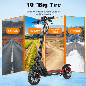 Potente <span class=keywords><strong>Scooter</strong></span> Eléctrico Plegable de Alta Velocidad Todoterreno para Adultos con Batería Extraíble de Larga Duración de 15Ah 21Ah y Dos Ruedas - Product Image 4