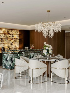 Marmo <span class=keywords><strong>Verde</strong></span> Lucidato di Alta Qualità con Grandi Fiori per Progetti di Decorazione d'Interni di Hotel e Ville - Product Image 2