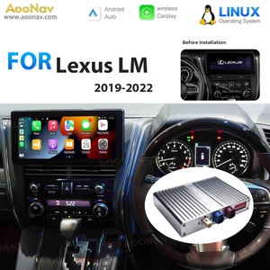 Linux <b>System</b> Mirror Link Box for Lexus LM 2020-2023 Wireless Apple CarPlay Android <b>Stereo</b> Oem Screen Upgrade Car Radio Adapter - Product Image 2