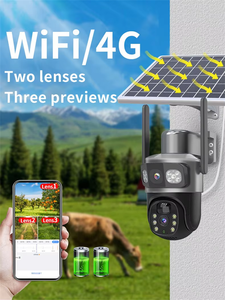 V380pro wifi không dây Hệ thống an ninh mạng ngoài trời PTZ CCTV 4 gam năng lượng mặt trời năng lượng IP Camera cách âm thanh không dây ngoài trời cctv camera - Product Image 6