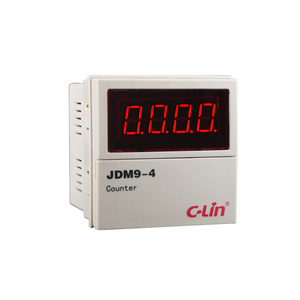 Contador Digital Preestablecido JDM9-4, Relé de Conteo Electrónico Industrial 72*72, Memoria de 10 Años, AC220V DC24V/C24V - Product Image 5