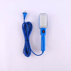 ไฟ LED พกพาแบบมือถือ 30 ดวง สีฟ้าลายเส้น 220V ปลั๊กไฟ AC สำหรับซ่อมรถยนต์ - Product Image 1