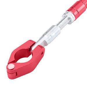 Guidon universel réglable en alliage d'aluminium pour moto avec système de contrôle d'équilibre renforcé par barre de levier - Product Image 6