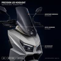 Nouveau Scooter à Essence 50CC Refroidi par Air pour Adultes Euro 5, Vitesse Maximale de 45 km/h (Modèle 2026)