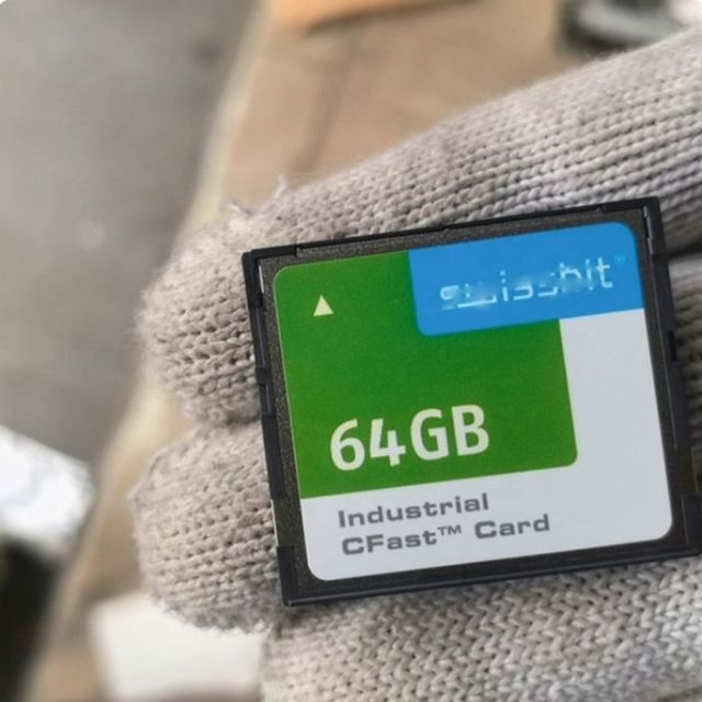 Industrial SLC Flash Memory CNC Machine Storage Card Rugged Flash Card SFCA064GH2AD4T0-I-GS-226-STD