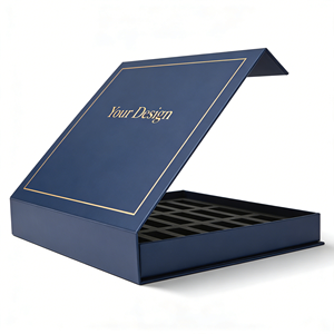 Caja de Presentación de Cosméticos de Lujo, Plegable, Magnética, de Papel Rígido, para Sets de Cuidado de la Piel - Product Image 6