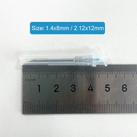 Microchip Reutilizable, Jeringa Inyectora, Pistola de Identificación Animal, Implante Indoloro, Aguja FDX-B, Microchip RFID para Caballos, Ganado, Perros y Gatos