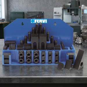 FERVI Kit Laboratory <b>Clamps</b> Staffage M14 Filetto 16mm Cava 10.64kg Heavy Duty - Product Image 2