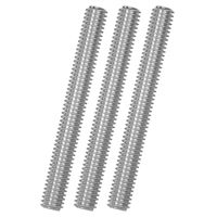 Threaded Rod Manufacturers 12FT 1/2" 2-1/2" Mild Steel DIN975 976 Studs & Threaded Rods Blue Zinc Plated Black Thread Rod