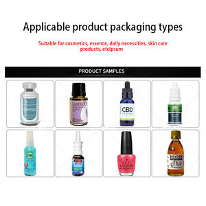 Ligne <span class=keywords><strong>de</strong></span> production <span class=keywords><strong>de</strong></span> machines <span class=keywords><strong>de</strong></span> remplissage, <span class=keywords><strong>de</strong></span> scellage et d'étiquetage semi-automatiques pour bouteilles en verre/plastique <span class=keywords><strong>de</strong></span> 10 à 500 ml, multi-matériaux - Product Image 2