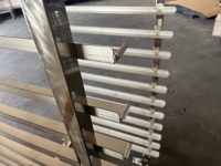 Chariot porte-plaques de cuisson renforcé, compatible Blodgett, pour les opérations de boulangerie