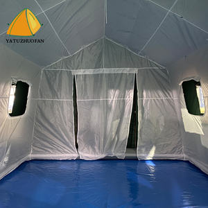 من السهل إعداد مأوى اللاجئين في حالات الطوارئ والتخييم الطبي والإغاثة في حالات الكوارث التكتيكية قابلة للنفخ من أجل الكوارث - Product Image 2