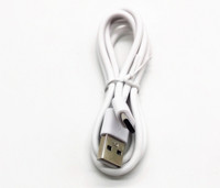 Câble de contrôleur USB 3.2 en PVC de 1 m 5V avec fils ouverts et variateur blanc froid pour bandes LED 3W/5W