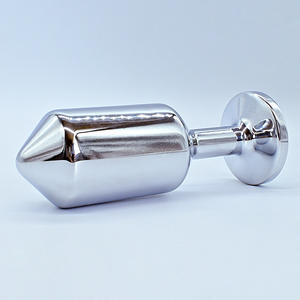 SacKnove SM Acero inoxidable Heavy Duty Mujeres Hombres Juguete sexual Expansión Bondage Gear Varita metálica Aleación Metal Butt Plug para Anal - Product Image 4