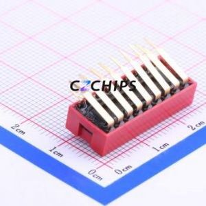 DA-09RP DIP Switch Through hole Component (THT) Switch Flat Toggle, Raised Type Single Pole Single Throw 9-Bit 2.54mm - Product Image 2