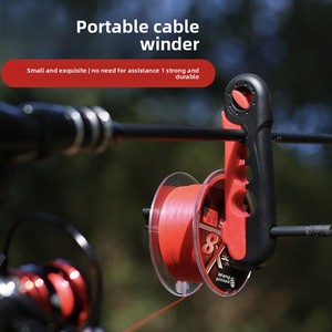 Enrouleur <span class=keywords><strong>de</strong></span> ligne <span class=keywords><strong>de</strong></span> <span class=keywords><strong>pêche</strong></span> portable avec pince <span class=keywords><strong>de</strong></span> tension réglable, <span class=keywords><strong>station</strong></span> d'enroulement pour une utilisation individuelle, kit d'enrouleur pour ligne tressée PE et monofilament - Product Image 5