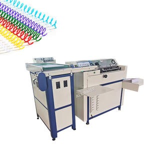 자동 와이어 루프 기계 달력 노트북 나선형 플라스틱 단일 루프 와이어 바인딩 기계 나선형 와이어 바인딩 기계 - Product Image 2