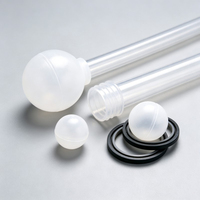 Boule flottante creuse en plastique HDPE pour système de lavage de dépôts chimiques