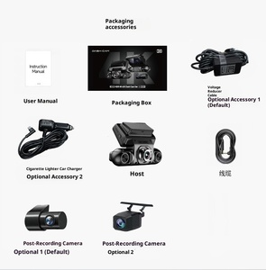 4K Xe DVR Dash Máy Ảnh 4 Máy Ảnh IPS Màn Hình Wifi Được Xây Dựng-Trong G Cảm Biến Vòng Lặp Ghi Âm Gương Chiếu hậu Máy Ảnh Xe Hộp Đen - Product Image 6